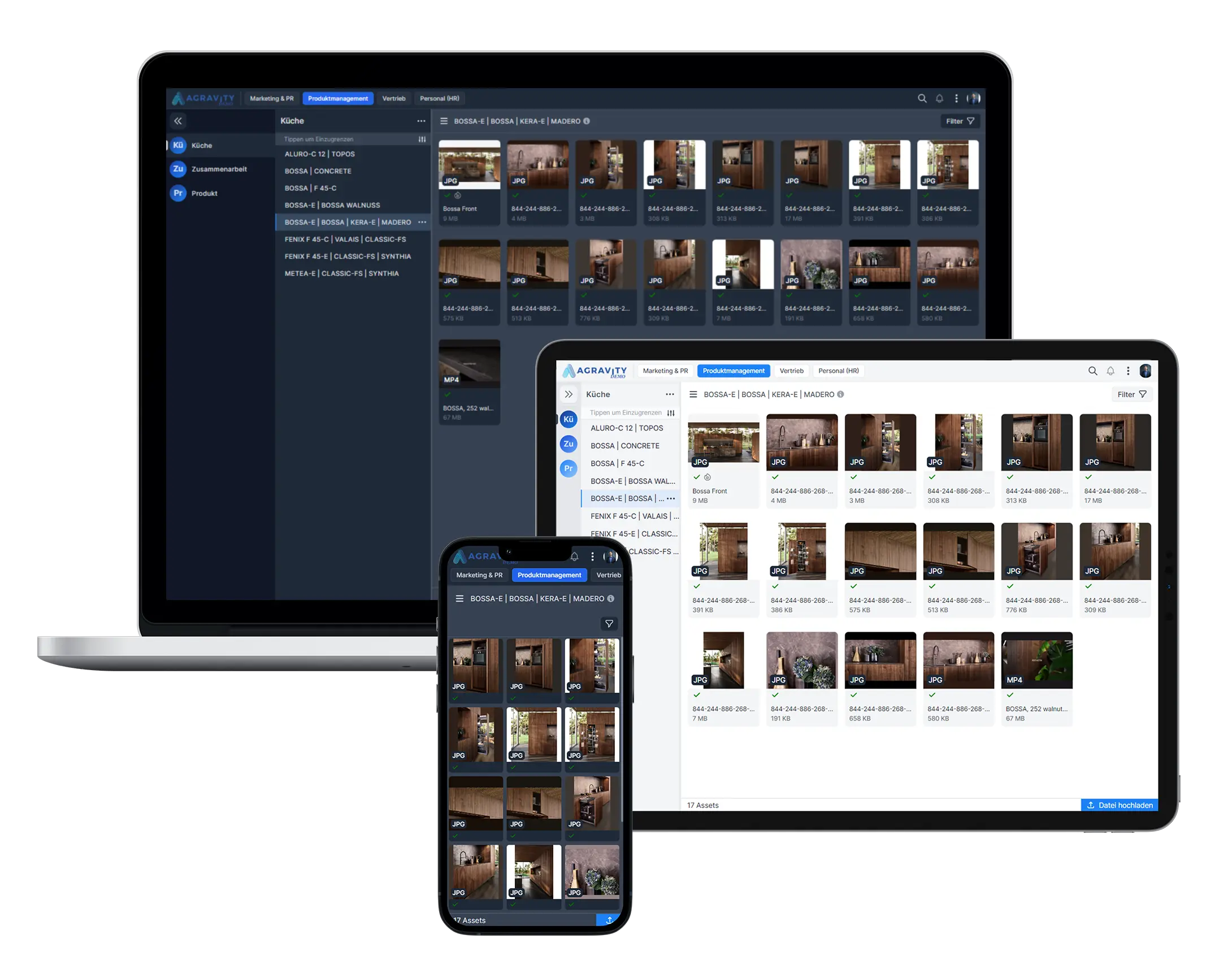 screenshot of Agravity GlobalDAM